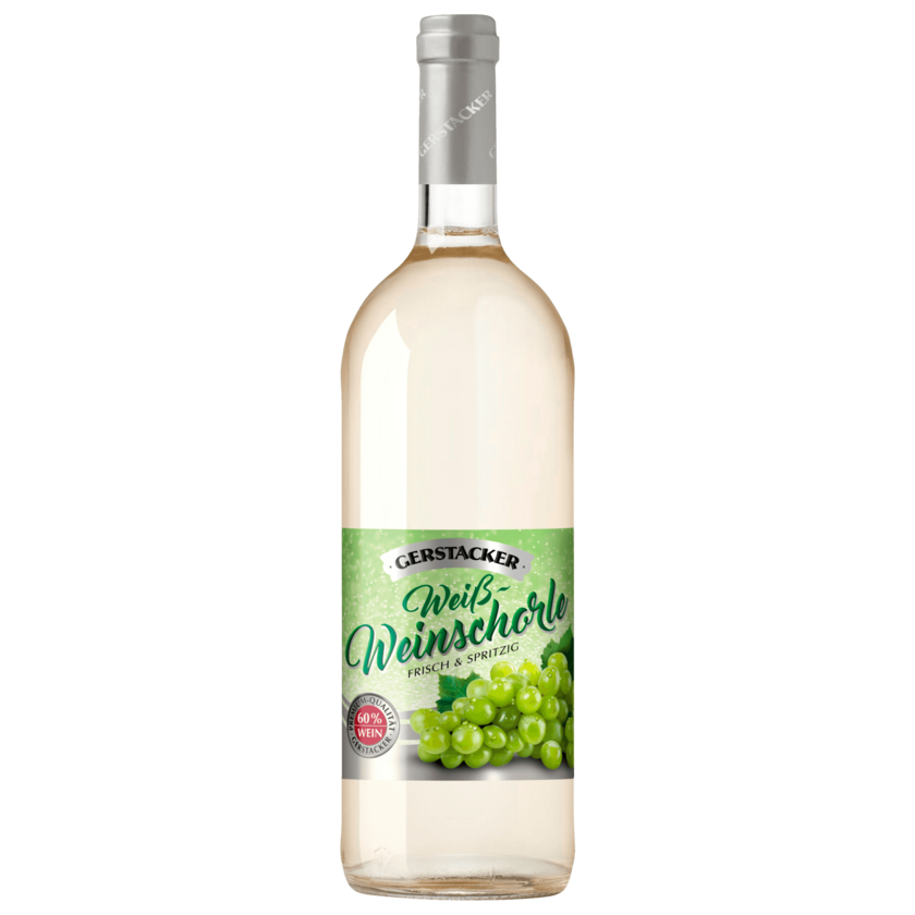 Gerstacker Weiß-Weinschorle 1l